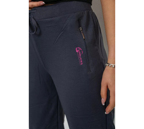 Спортивні штани жіночі, колір сірий, 244R513