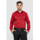 Рубашка мужская с принтом, цвет красный, 214R7166