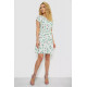 Сукня з принтом, колір молочно-зелений, 214R0225-3