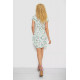 Сукня з принтом, колір молочно-зелений, 214R0225-3