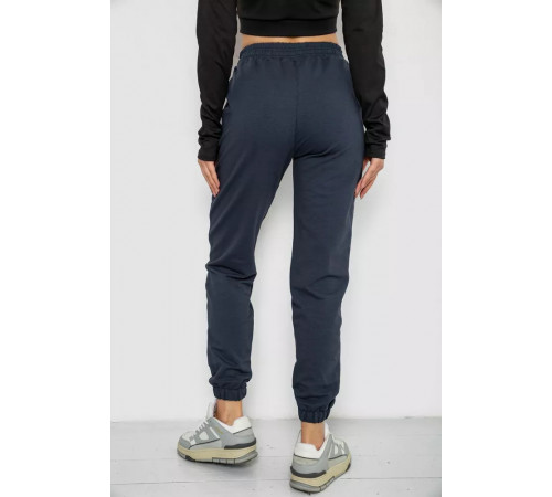 Спортивные брюки женские, цвет темно-синий, 238R57673.