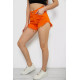 Шорты женские джинсовые, цвет оранжевый, 182R1648S21