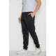 Спортивные брюки мужские на флисе, цвет черный, 244ROP09