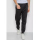 Спортивные брюки мужские на флисе, цвет черный, 244ROP09