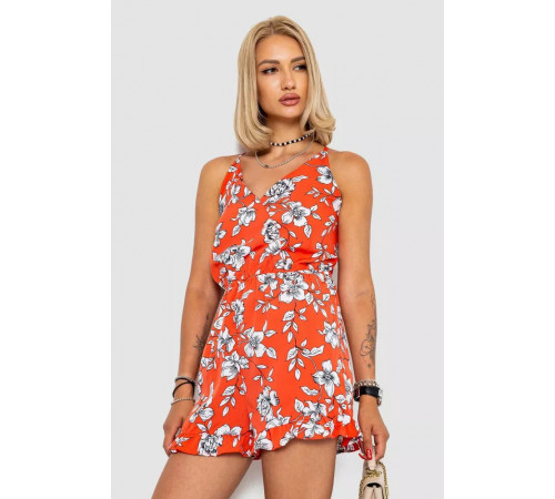 Комбинезон женский, цвет коралловый, 244R304