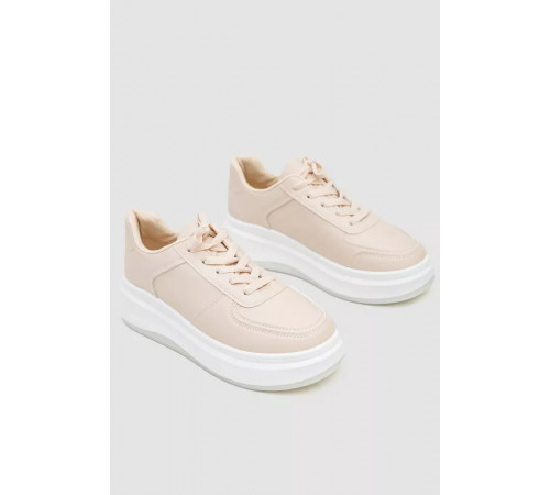 Кроссовки женские, цвет бежевый, 243R188-211.