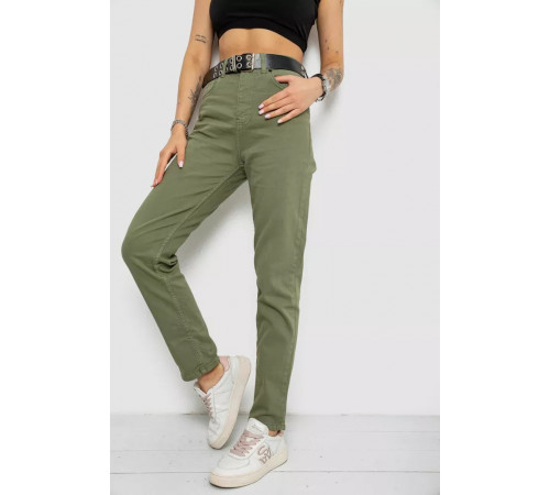 Джинсы женские, цвет хаки, 182R001009