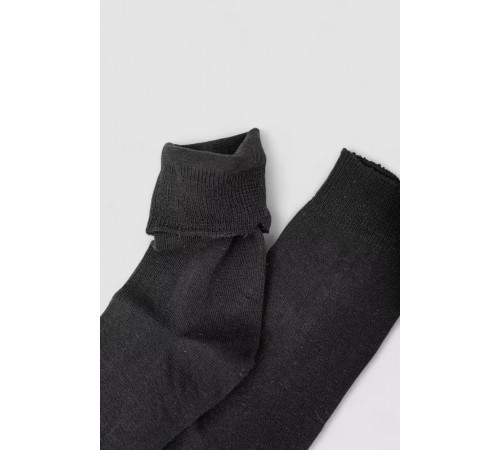 Шкарпетки чоловічі однотонні, колір чорний, 238R57035