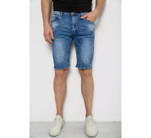 Шорты мужские джинсовые, цвет синий, 244RLS22-0210X