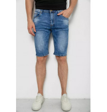 Шорты мужские джинсовые, цвет синий, 244RLS22-0210X