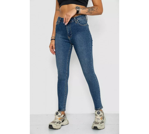 Джинси жіночі MOM, колір синій, 244R2021-7