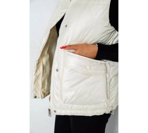 Жилет жіночий, колір кремовий, 244R533