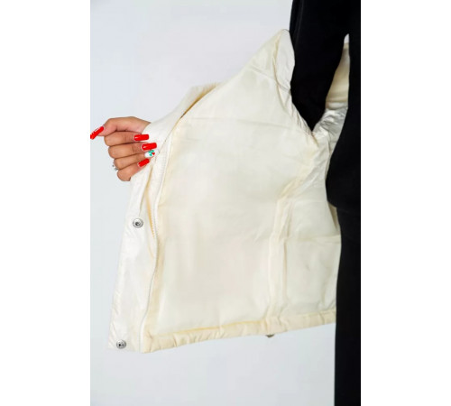 Жилет жіночий, колір кремовий, 244R533