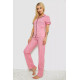 Жіноча піжама з принтом, колір рожевий, 243R7058