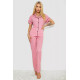 Жіноча піжама з принтом, колір рожевий, 243R7058