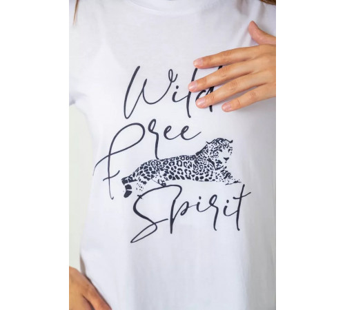 Піжама жіноча, колір біло-синій, 219RF-10051