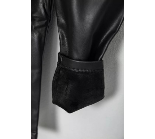 Лосини дитячі екошкіра, колір чорний, 102R1518