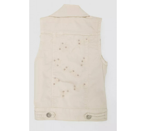 Жилетка дитяча для дівчаток, колір бежевий, 247R10029