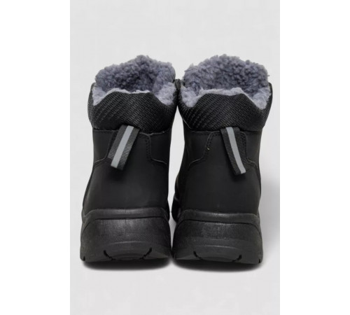 Ботинки мужские на меху, черный, 244R1067