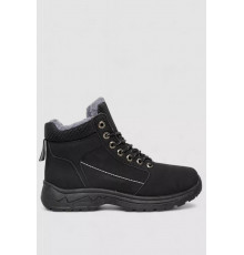 Ботинки мужские на меху, черный, 244R1067