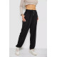 Штани жіночі катонові, колір чорний, 244RLE-071