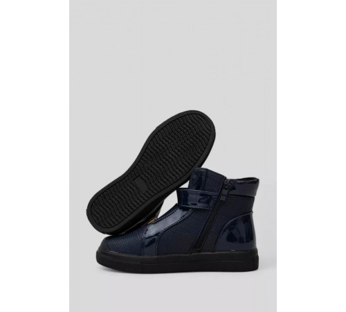 Черевики дитячі для дівчаток 244RF063-3, колір Темно-синій