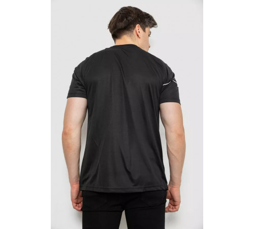 Футболка мужская, цвет черный, 244R0504-5