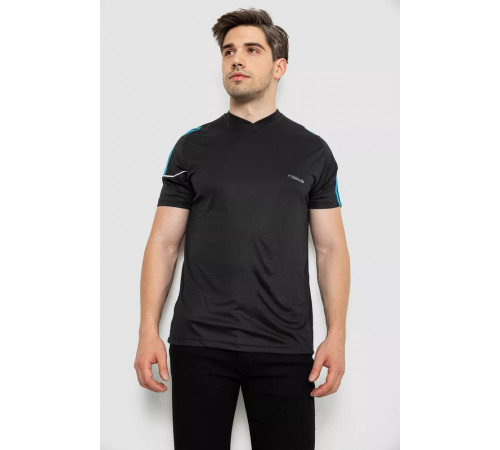 Футболка мужская, цвет черный, 244R0504-5