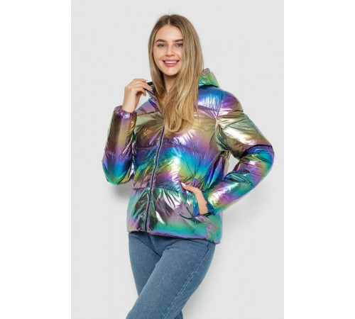 Куртка жіноча демісезонна плащівка, колір бузковий, 243R2022-4