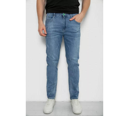 Джинсы мужские прямые, цвет голубой, 244R091220-2.