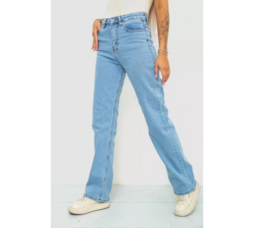 Джинси жіночі, колір блакитний, 244R410-2023