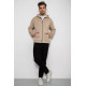 Кофта мужская на флисе с капюшоном, цвет светло-бежевый, 238R58698.