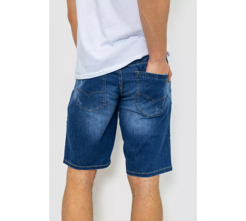 Шорты мужские джинсовые, цвет синий, 244R5A-048