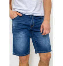Шорты мужские джинсовые, цвет синий, 244R5A-048