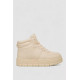 Кроссовки женские зимние на меху, бежевый, 248RMB17