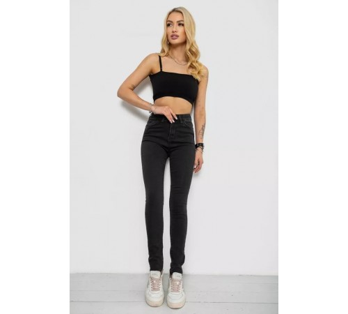 Джинси жіночі Skinny, колір чорний, 182R5126 Джинси жіночі Skinny, колір чорний, 182R5126