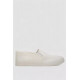 Кеди з тканини, колір білий, 248RLX01