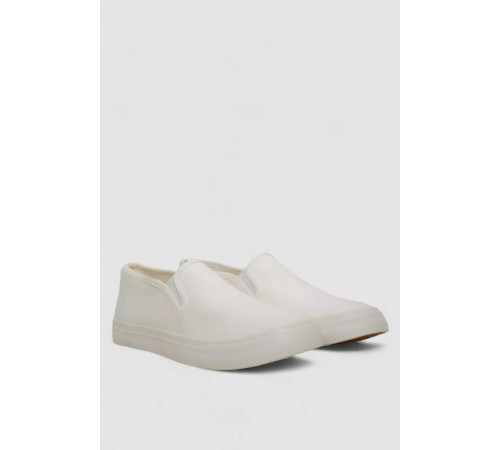 Кеди з тканини, колір білий, 248RLX01