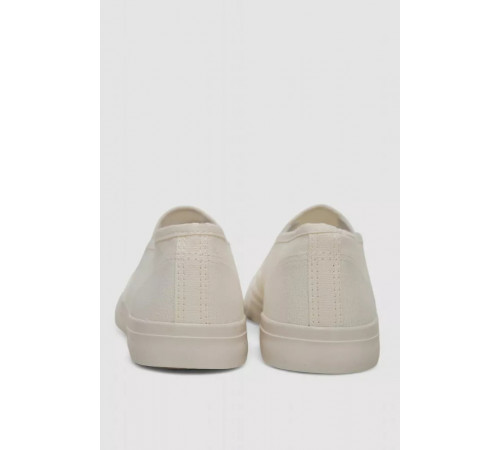 Кеди з тканини, колір білий, 248RLX01