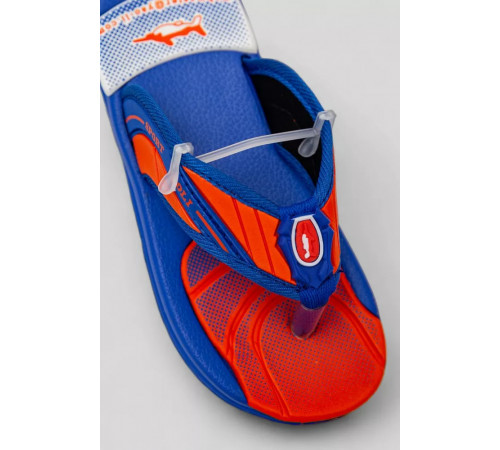 Вьетнамки детские, цвет сине-оранжевый, 243R9037B-18