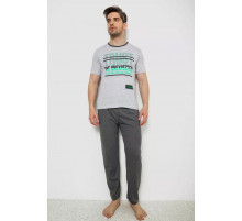 Пижама мужская, цвет серый, 243R6200