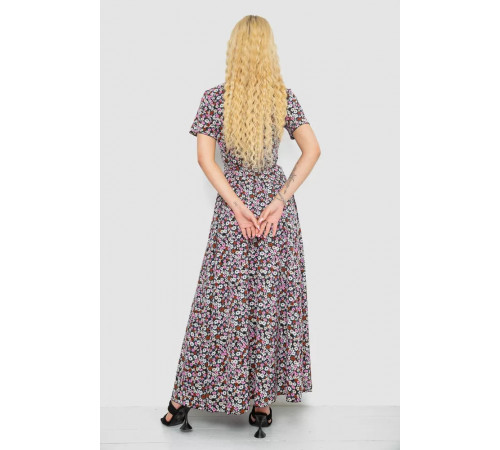 Сарафан із принтом на запах, колір різноколір, 241R180