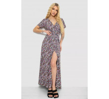 Сарафан із принтом на запах, колір різноколір, 241R180