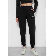 Спортивные брюки женские, цвет черный, 238R5052