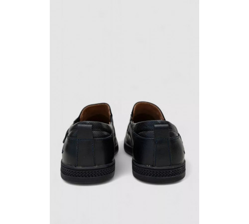 Туфли мужские с перфорацией, цвет темно-синий, 243RB1582.