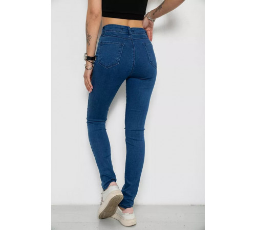 Джинсы женские Skinny, цвет синий, 182R3629