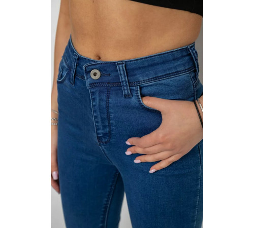 Джинсы женские Skinny, цвет синий, 182R3629