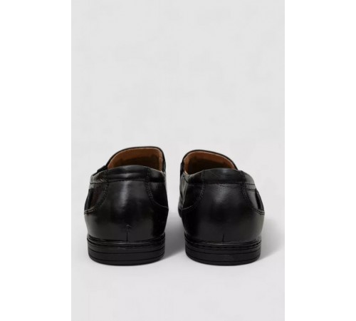 Туфлі чоловічі з перфорацією, колір чорний, 243RB1972