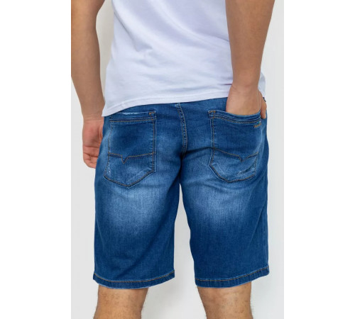 Джинсовые шорты мужские, цвет синий, 244R5A-042