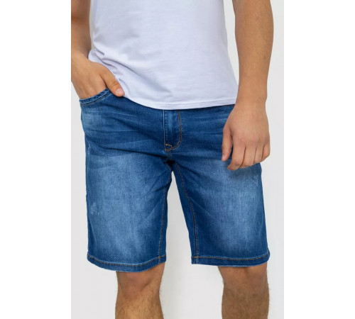Джинсовые шорты мужские, цвет синий, 244R5A-042